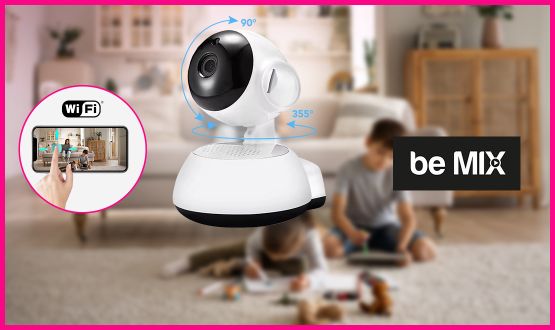 Camera de surveillance connectée multifonction 360°