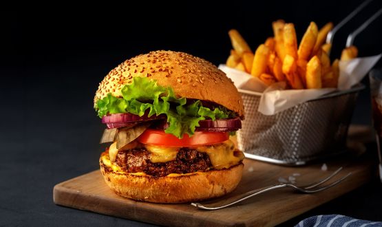 Menu Hamburger avec entrée et dessert dès 2 personnes