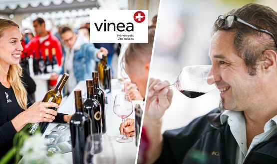 Entrée au Salon VINEA à Sierre (14 ou 15 novembre 2025) - 1 ou 2 personnes