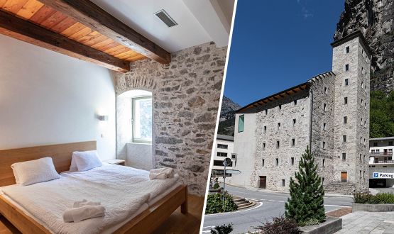 Séjour à l’Hôtel historique Stockalperturm avec Petit-déjeuner ou Demi-pension pour 2 personnes