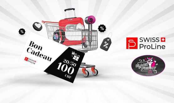 Bons de CHF 20.-, CHF 50.- ou CHF 100.- valables sur tout le site Swiss ProLine