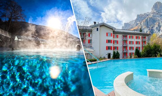 Séjour à Loèche-les-Bains avec accès au Spa et Petit déjeuner pour 2 personnes