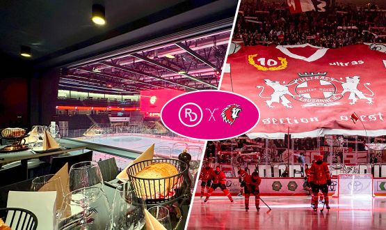 LHCxRD - 1 accès pour l’Acte III des Finales des Play-offs du Lausanne HC en Loge "Expérience" avec Fondue et Boisson à volonté (Bière, Softs, Minérale) Samedi 19 avril 2025