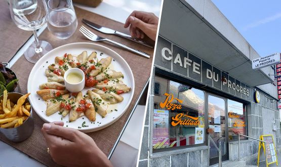 Menu Filets de perche avec entrée et dessert dès 2 personnes