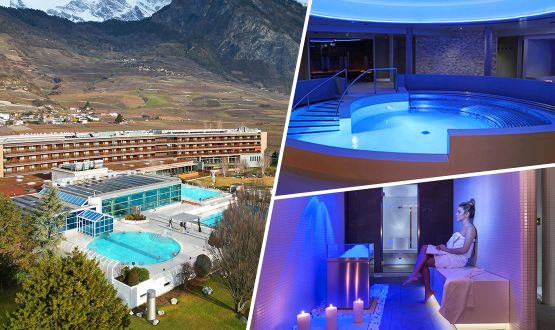 1 Entrée au Spa Cinq Mondes des Bains de Saillon