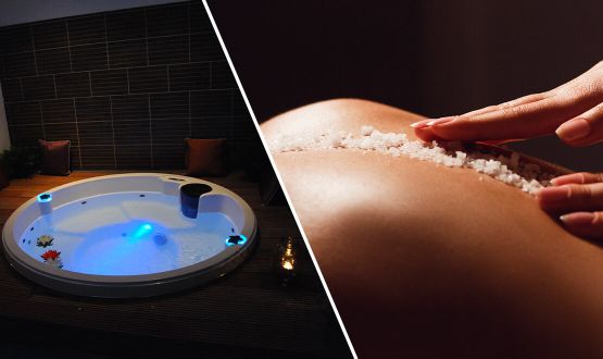 Jacuzzi, Soin Hammam et Massage en solo ou en duo