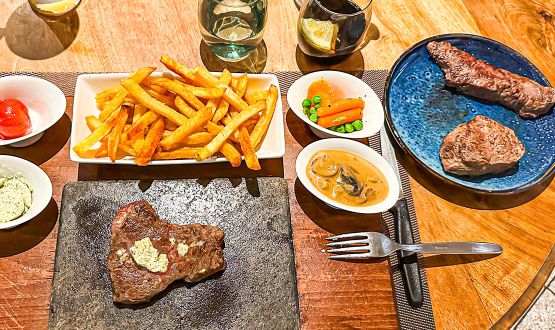 Menu Trio de Viandes sur Ardoise dès 2 personnes 