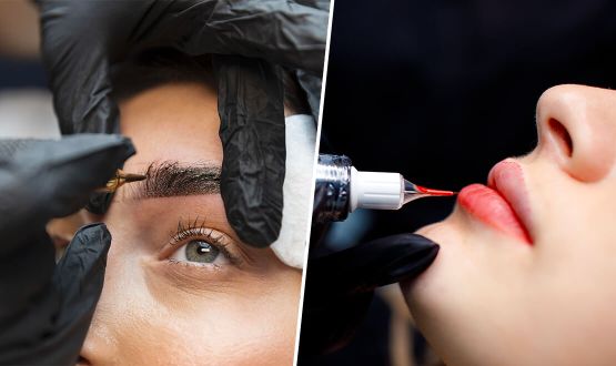 Maquillage semi-permanent des Lèvres ou des Sourcils par Micropigmentation