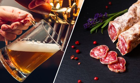 Dégustation de bières avec assiette de charcuterie dès 2 personnes