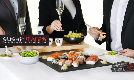 Plateau de Sushis à emporter au choix chez Sushi Mania