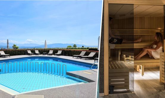 Journée détente avec accès à l'espace Wellness et Menu 2 plats pour 2 personnes