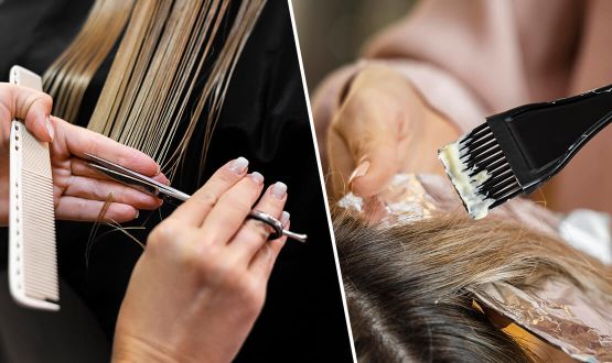 Coupe, Couleur et Brushing pour cheveux courts à longs 
