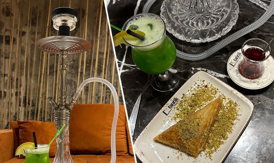 Shisha avec cocktail, thé et dessert dès 2 personnes
