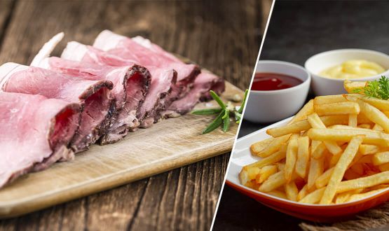 Menu Roastbeef avec entrée et Verre de bienvenue dès 2 personnes