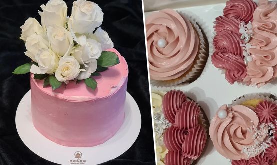 Gâteau d'anniversaire pour 10 ou 20 personnes