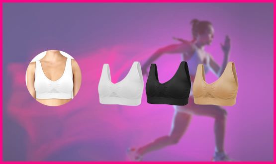 Set de 3 brassières de sport pratiques