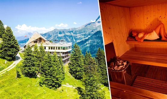 Séjour à Champéry avec Petit-déjeuner, Accès illimité au Wellness et Verre de bienvenue pour 2 personnes