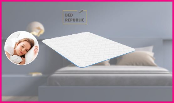 Surmatelas 2en1 à mémoire de forme à effet rafraichissant BedRepublic