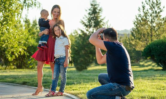 Shooting photo jusqu'à 5 personnes à domicile ou en extérieur