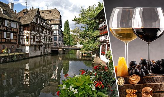 Séjour à Strasbourg dans un hôtel 4**** avec Petit-déjeuner, Menu 3 plats, Apéritif et Dégustation de vins dès 2 nuits pour 2 personnes