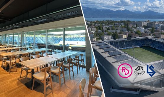 LSxRD - 1 accès en Lounge VIP pour un match du FC Lausanne-Sport (menu 3 plats en buffet et boissons à volonté)