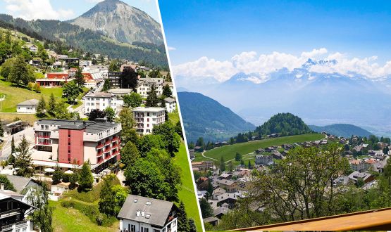 Séjour à Leysin avec petit-déjeuner et verre de bienvenue dès 2 personnes 