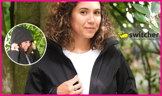 Veste Softshell à capuche Femme Switcher 