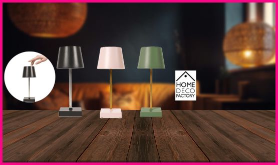 Lampe chic LED tactile
