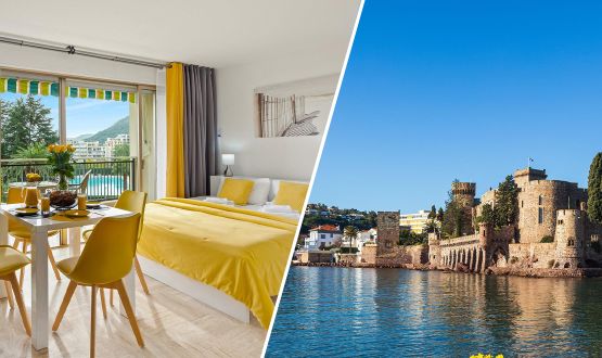 Séjour à Mandelieu en France dans un Studio avec vue au choix à l'Hôtel Appart dès 2 personnes