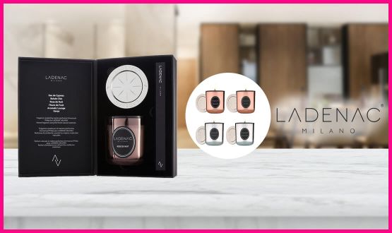 Bougies Luxueuses aromatiques 500g Ladenac Milano