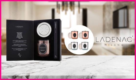 Bougies Luxueuses aromatiques de 200g Ladenac Milano