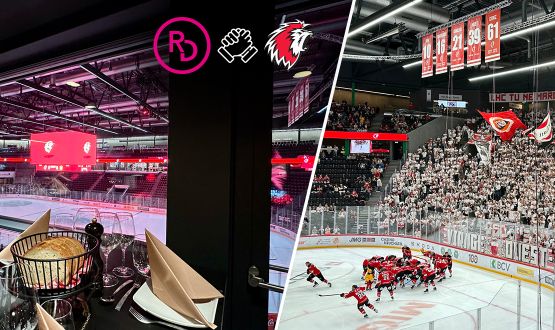 LHCxRD - 1 accès pour un Match du LHC en Loge "Expérience" avec Fondue et Boisson à volonté (Bière, Softs, Minérale)