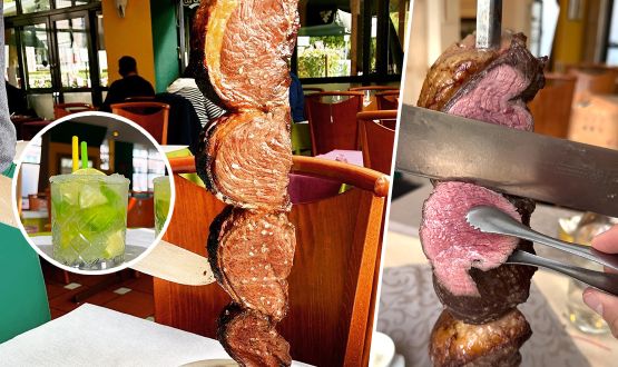 Rodizio brésilien à volonté avec entrée, dessert et Caipirinha dès 2 personnes