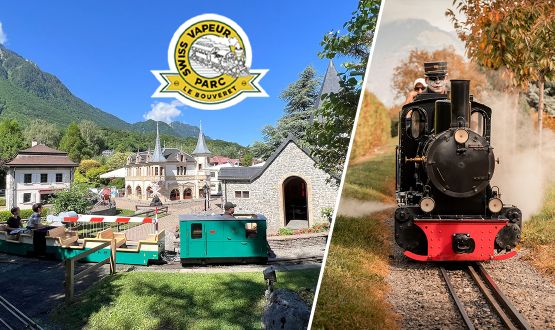 Entrée au Swiss Vapeur Parc Spécial Halloween avec accès exclusif Realdeals.ch le 13 ou 20 octobre 2023
