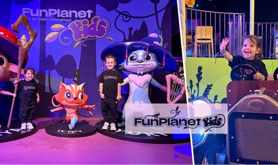 Merci FunPlanet - 1 entrée enfant au FunPlanet Kids - DEAL exclusif Anniversaire Realdeals.ch 