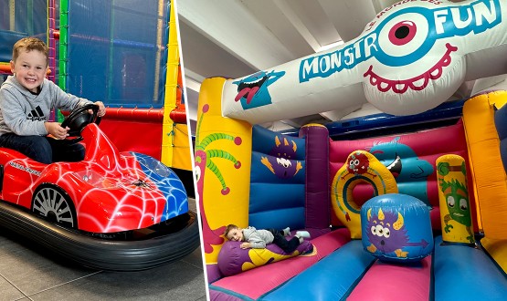 Entrées au Monstrofun avec Boissons, Crêpes 6 Jetons - 1 ou 2 enfants