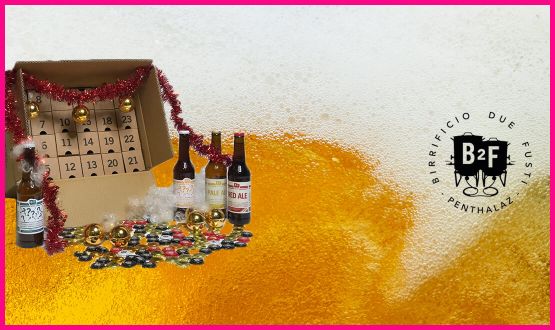 Calendrier de l'Avent Bières artisanales B2F