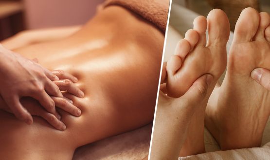 Massage au choix de 60 minutes - Classique ou réflexologie