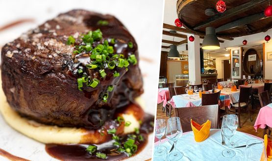 Menu chasse noisettes de Chevreuil avec entrée dès 2 personnes
