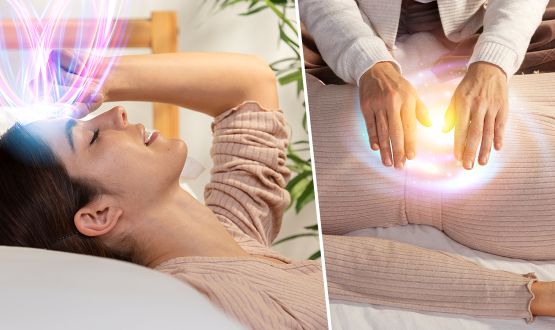 Soins énergétiques à 4 mains avec 2 thérapeutes aux polarités Yin et Yang complémentaires