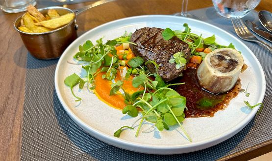 Menu semi-Gastro fait maison avec entrée, dessert et Verre de bienvenue dès 2 personnes