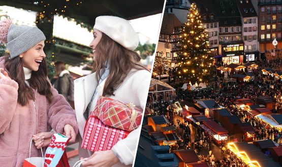 Journée au marché de Noël à Strasbourg avec voyage en bus (8 décembre 2023)