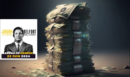 1 Entrée Silver au World Business Master - Édition le Loup De Wall Street à l'Arena de Genève (22 juin 2024) Rencontrez Jordan Belfort