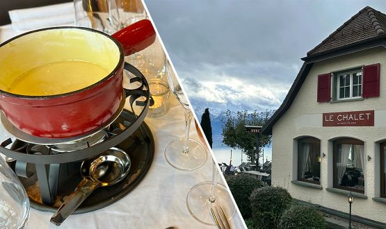 Menu Fondue avec entrée, dessert et Kir de bienvenue dès 2 personnes