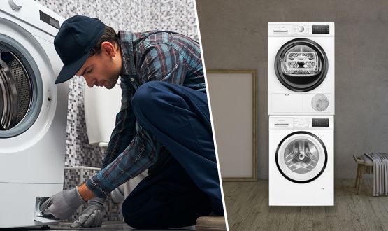 Tour Lave-Linge et/ou Sèche-Linge Bosch avec Installation et Livraison au choix
