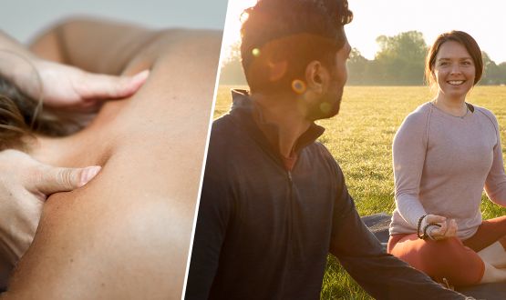 Massage du dos avec Coaching bien-être 