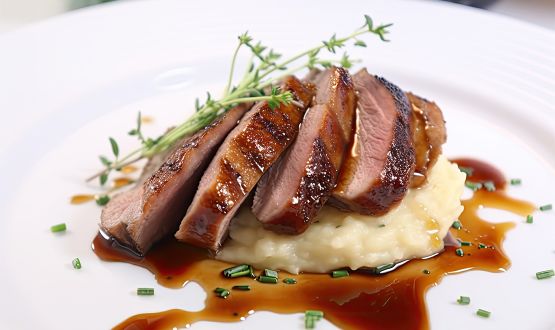 Menu Chateaubriand avec entrée et dessert pour 2 personnes