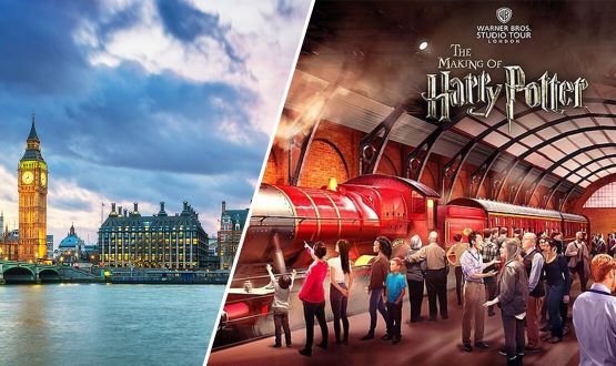 Séjour (dès 2 jours) dans un Hôtel 3*** étoiles au centre de Londres avec visite des Studios Harry Potter pour 2 personnes