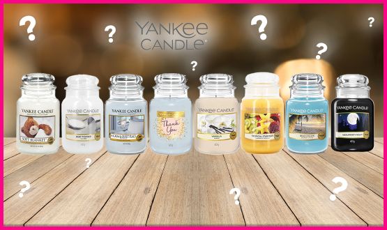 Set de 6 bougies larges parfum surprise (623g) Yankee Candle  