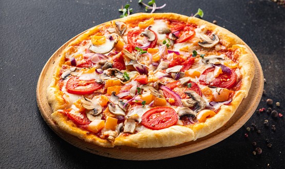 Menu pizza au choix avec entrée et dessert dès 2 personnes
